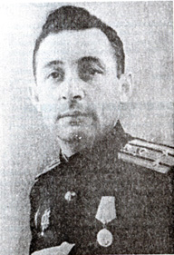 Семен Маркович Рейдман - руководитель испытаний 406-мм артустановки. В годы
войны главный инженер НИМАП. Фото 1944 года.